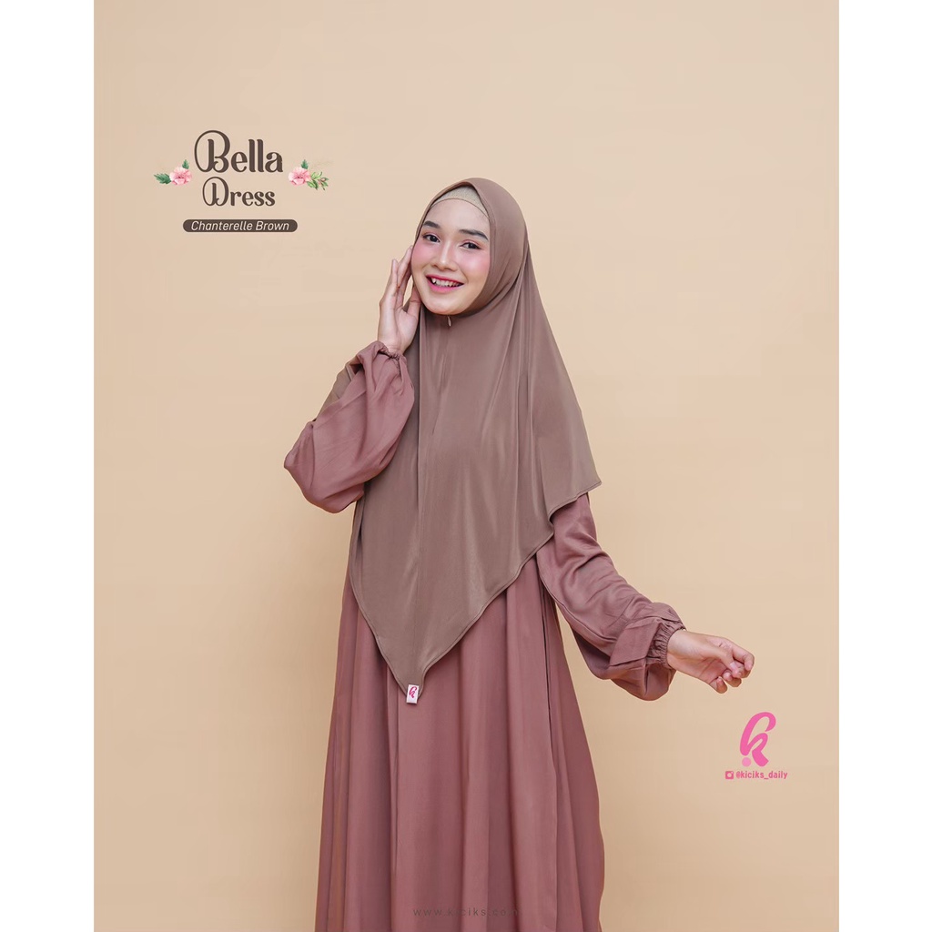 HIJAB MUSLIMAH BERGO ZIPPER BAHAN JERSEY IMPORT ADEM BY KICIKS MUSLIMAH SIZE XXL