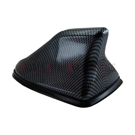 Antena Sirip Hiu Shark Fin JS Racing HYBRID Fungsi Chip FM - Carbon