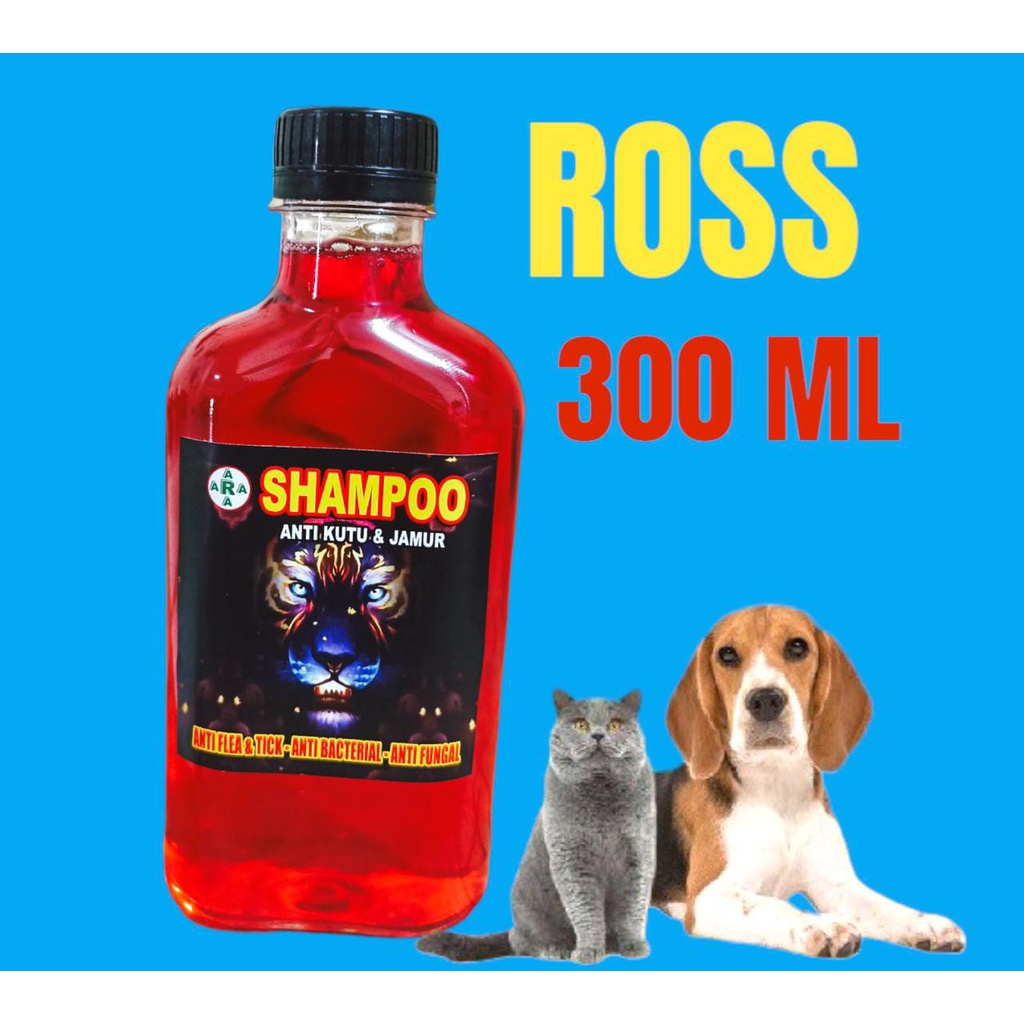 SAMPO KUCING DAN ANJING ANTI KUTU/JAMUR/RONTOK NETTO 300 ML