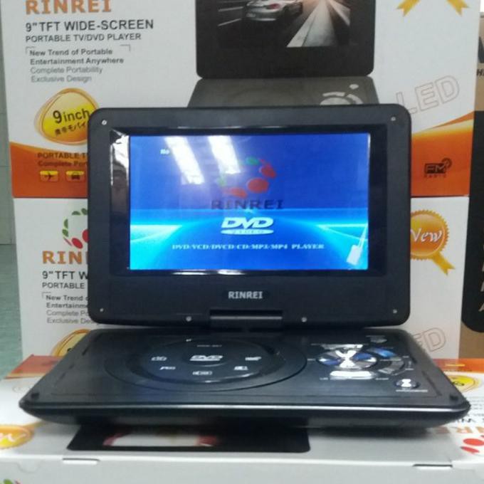 Tv Layar Dvd Portable Rinrei 9Ins Termurah