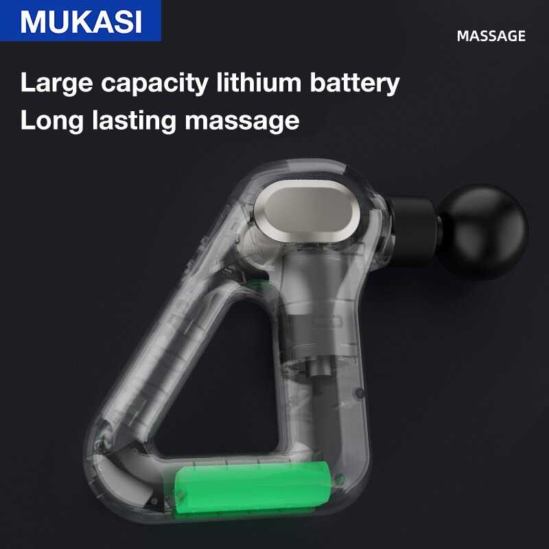 MUKASI Alat Pijat Elektrik Pundak Punggung Tangan Fascial Gun - KH-750 ( Al-Yusi )