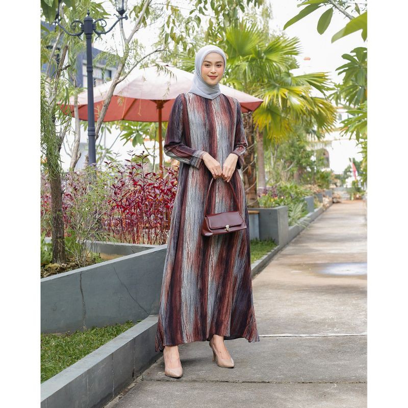 Home Dress Rayon / Gamis / Longdress  / Gamis Busui Salma homedress