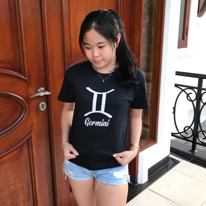 T-shirt zodiac / kaos bintang gemini / tumblr tee zodiac gemini / baju zodiac gemini