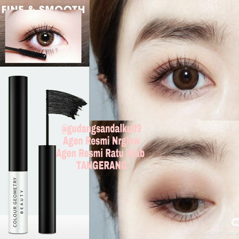 Mascara Waterproof and Long Lasting Black Colour Untuk Memanjangkan Melentikkan Menebalkan Bulu Mata Secara Instan