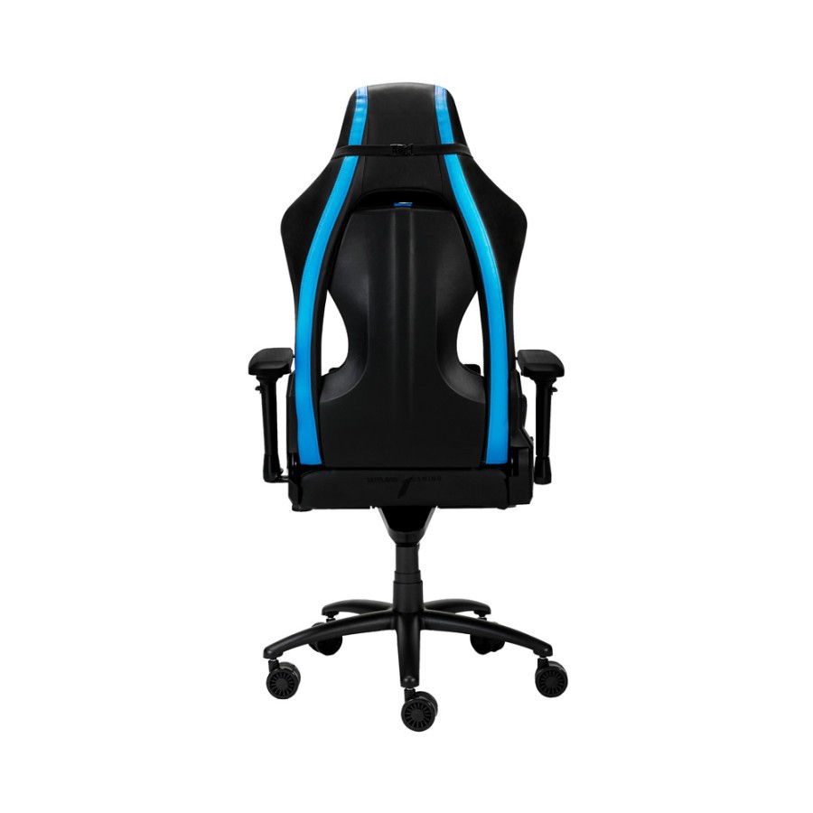 1STPLAYER XI - BLACK BLUE - PREMIUM GAMING CHAIR - All Steel Skeleton - High Density Molded Foam