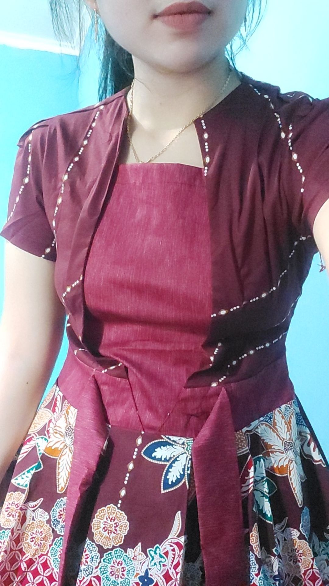 Batik Wanita - Atasan Blouse Batik Wanita Fashion 312