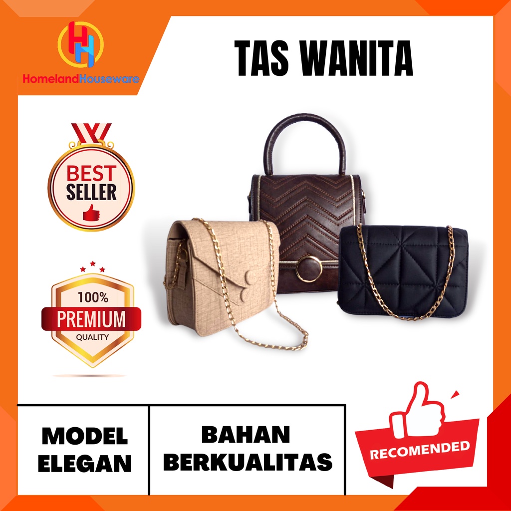 (SIAP KIRIM) TAS WANITA MADIUN / SLING BAG WANITA / FASHION WANITA / TAS SANTAI / AKSESORIS WANITA