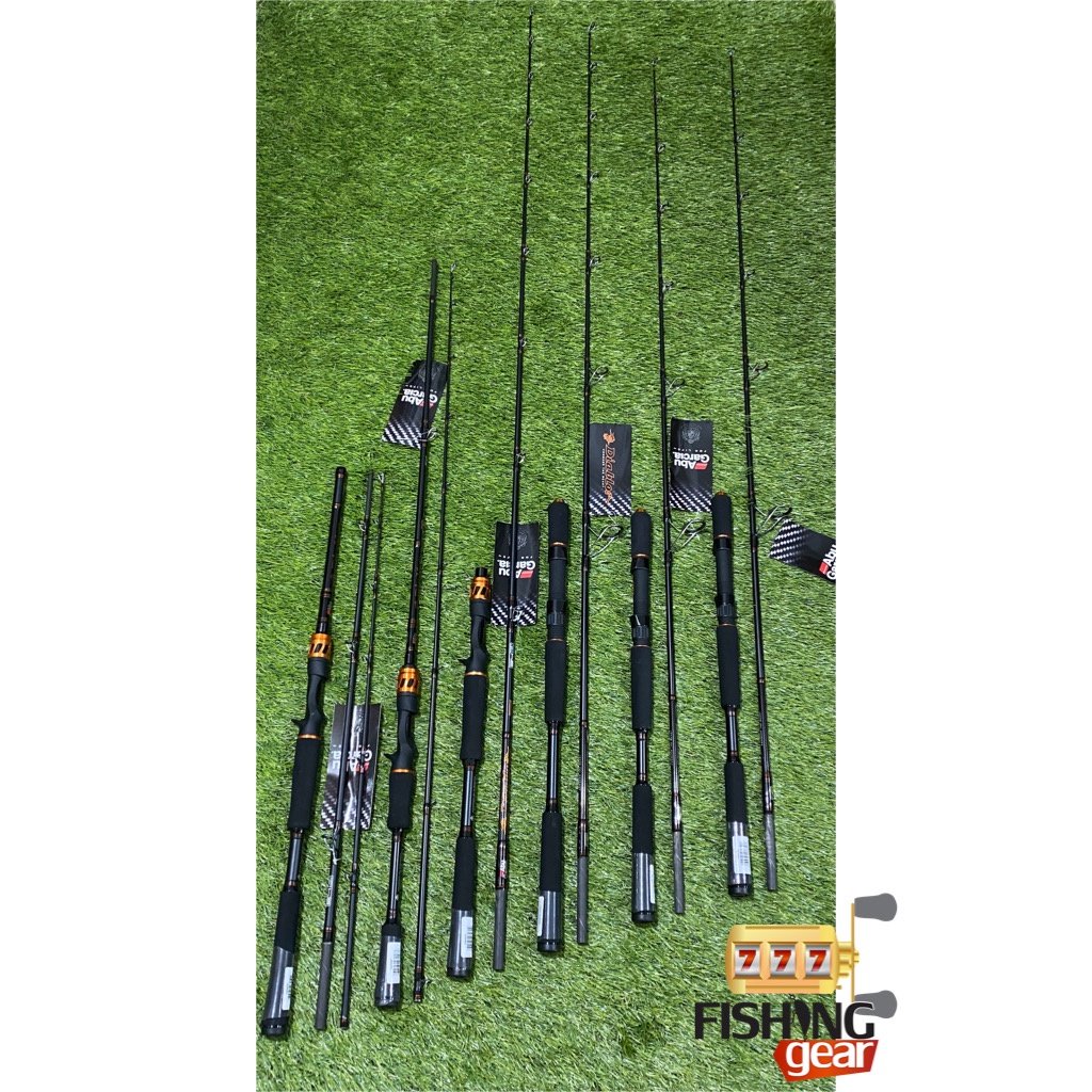 JORAN ABU GARCIA DIABLO BAITCASTING AND SPINNING ROD TRAVEL ROD