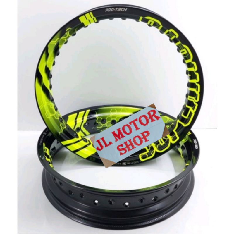 VELG SUPERMOTO SUPER MOTO HONDA CRF 150 CRF150 L KLX D-TRACKER 150 KLX150 WR155 WR 155 CUSTOM TULISAN SUPERMOTO VELG PROTECH