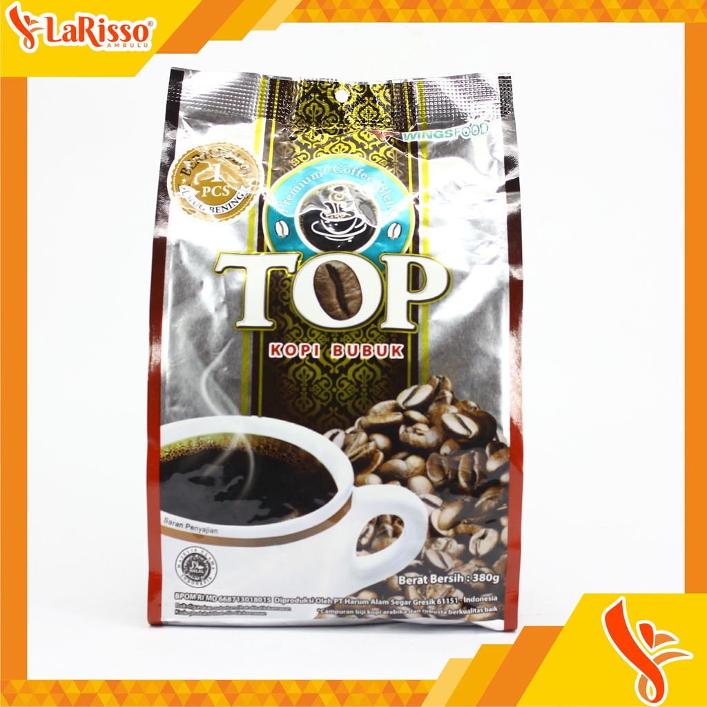 

KOPI TOP MURNI 350GR BAG BESAR