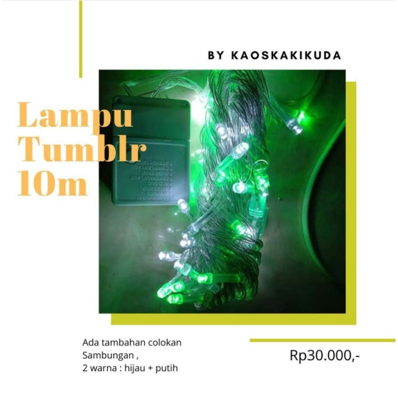 Lampu tumblr 10meter