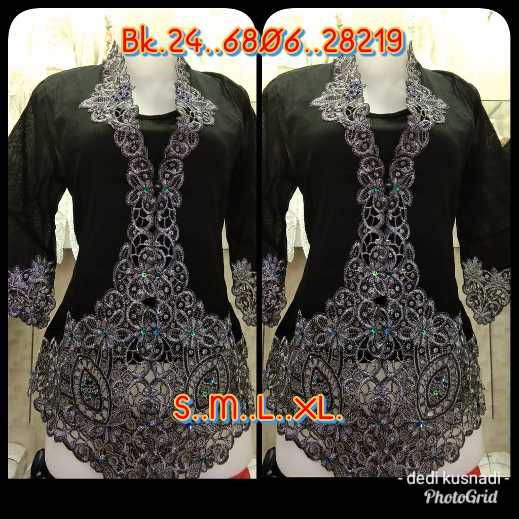 KEBAYA HITAM BOLERO