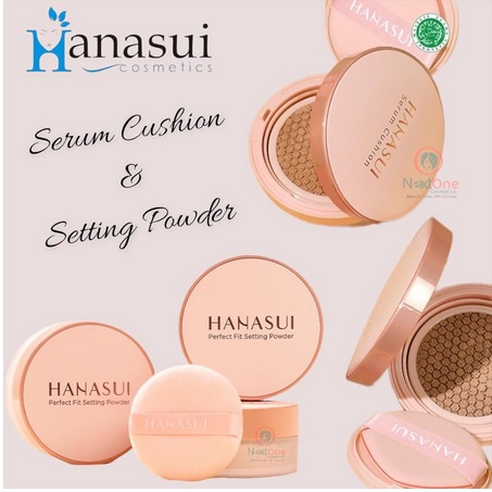 ✨SHASYA✨ HANASUI Serum Cushion 15g | Foundation | Flawless | Natural Dewy Finish | Perfect Coverage | BPOM