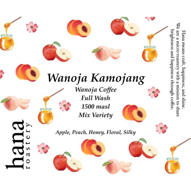 

[ COD ] Wanoja Kamojang - Full Wash - Hana Roastery - Specialty Coffee GRATIS ONGKIR Kode 525