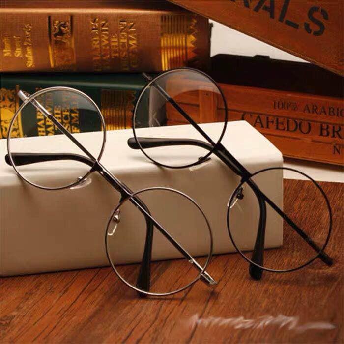 Kacamata Oval Korea/Optical Glasses Kaca Mata Bulat Design Korea Pria DanWanita