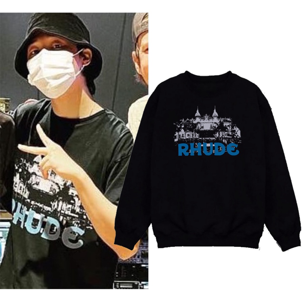 Sweater Bangtan Jimin gedung casino