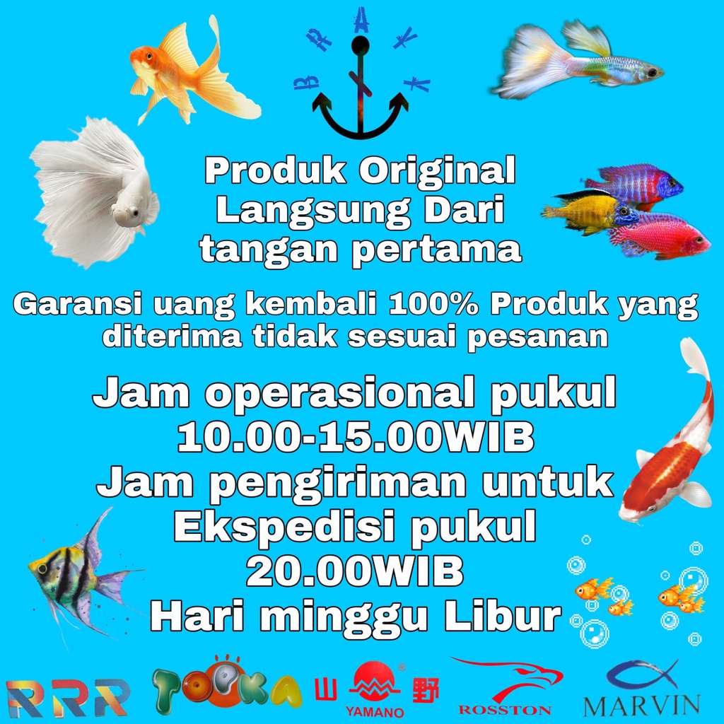 Pakan Ikan Pelet Premium Fish lover Predator Floating Type 100Gram