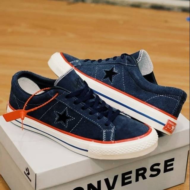 CONVERSE ONE STAR UNDEFEATED BLUE