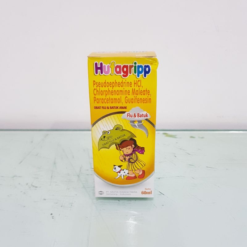 Hufagripp Flu dan Batuk Sirup (Kuning) 60 ML