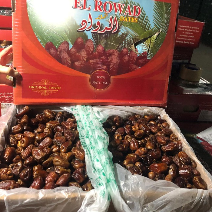 

Kurma El Rowad BARARI 10kg 1 KARTON – Promo kurma mesir el rowad barari 1 KARTON