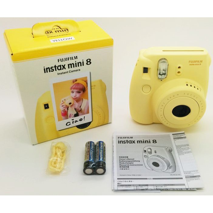 Jual Fujifilm Instax Mini 8 Yellow (Brand New In Box) | Shopee Indonesia