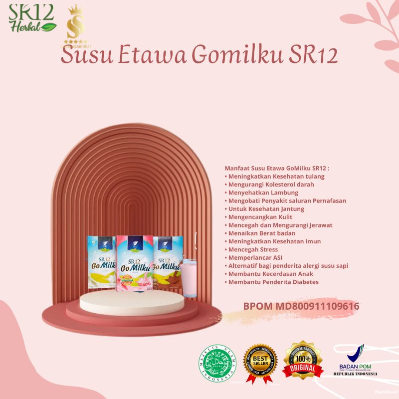 

Best Seller Gomilku SR12/ Booster Imunitas