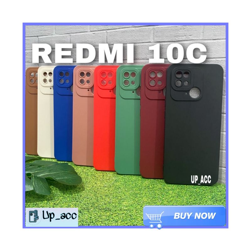 REDMI 10C Case Pro Camera Protect / Case Candy Makaron TPU lens Protector Kamera / Casing Hp