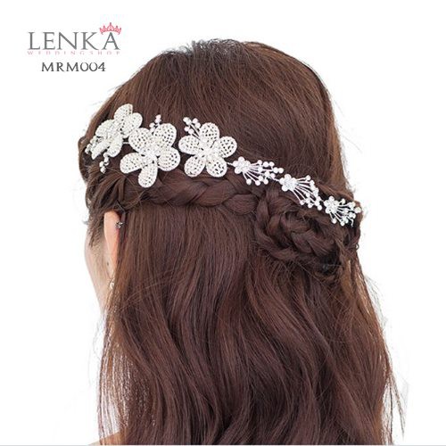 [SIAP KIRIM] TIARA BRIDAL WEDDING AKSESORIS PENGANTIN WANITA MODERN MRM004