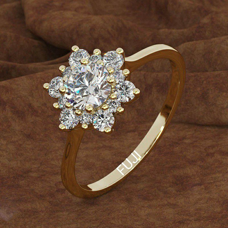 Cincin cantik Fashion berlian replika uk56789 ♡FUJI♡