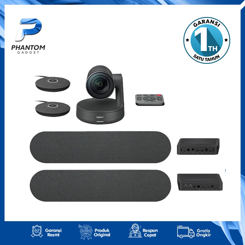 Logitech Rally Plus Original Garansi Resmi 1 Tahun | Shopee Indonesia