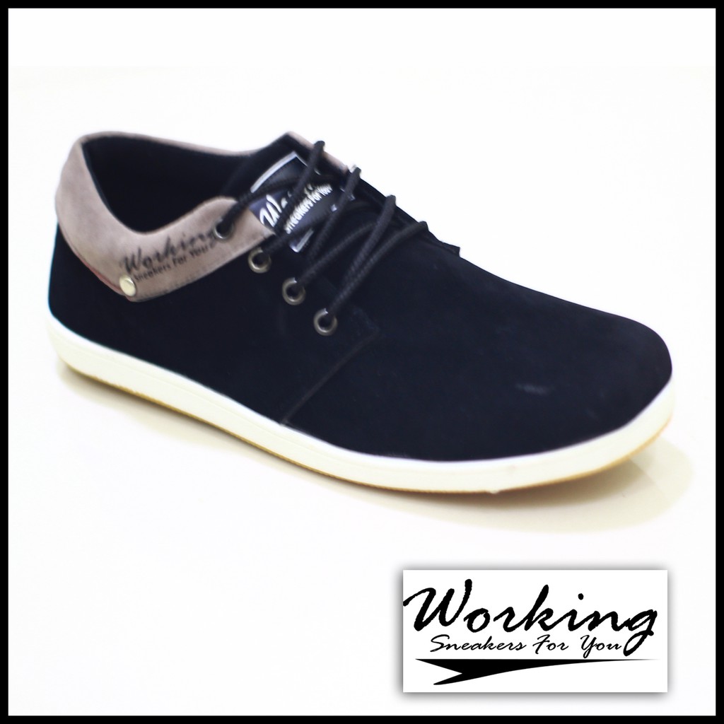 Sepatu Pria Kasual Kerja Working S-02