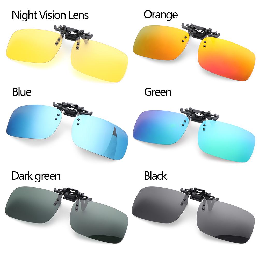 Suyo Clip-on Sunglasses Fashion Untuk Kacamata Resep UV400 Night Vision Glasses