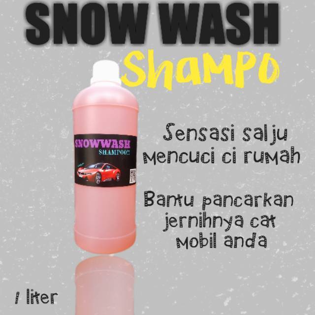 Shampo mobil /Snowwash/Shampo Motor/ Steam Salju