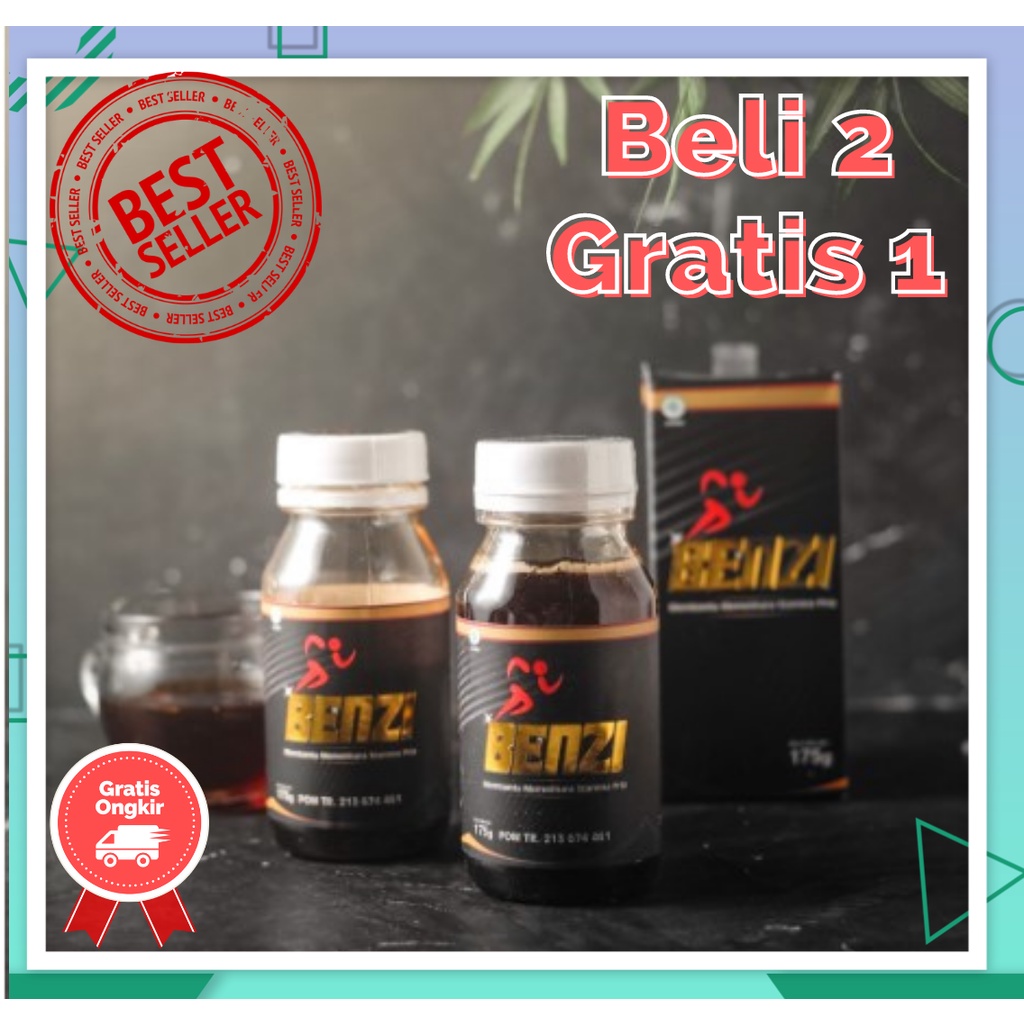 Beli 2 Gratis 1 Madu Kuat BENZI Benzui Stamina super
