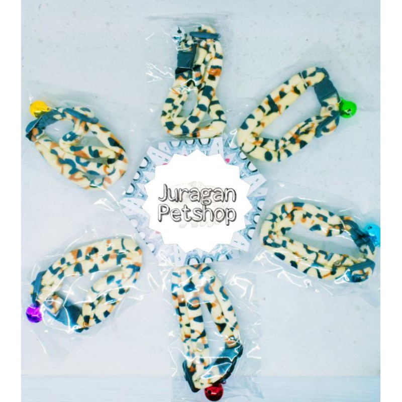 LORENG BLUDRU KALUNG KUCING/ANJING | Kalung Lembut Bludru Bahan Kuat