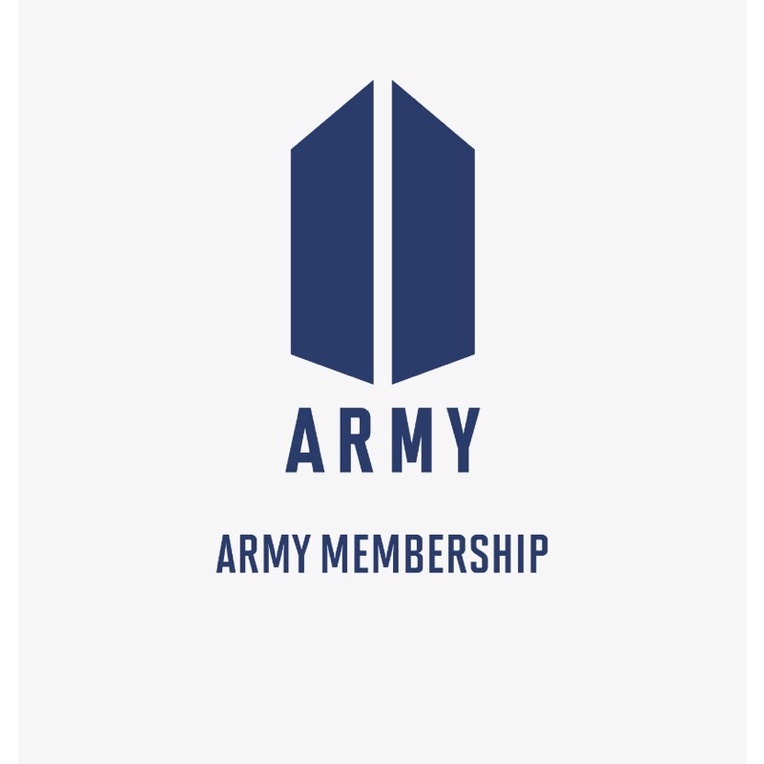 ARMY OFFICIAL MEMBERSHIP KIT BTS