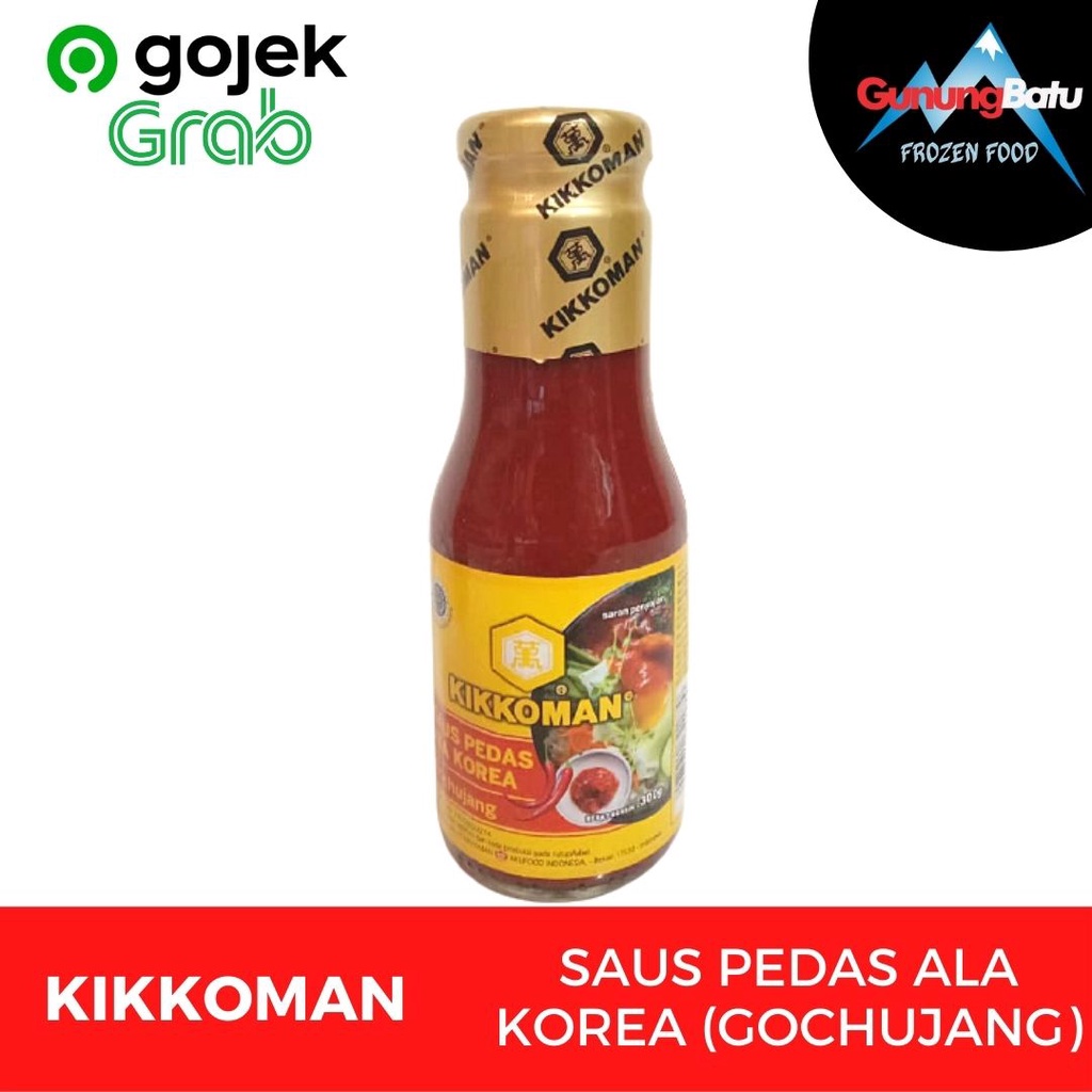 

KIKKOMAN SAUS PEDAS ALA KOREA (GOCHUJANG)