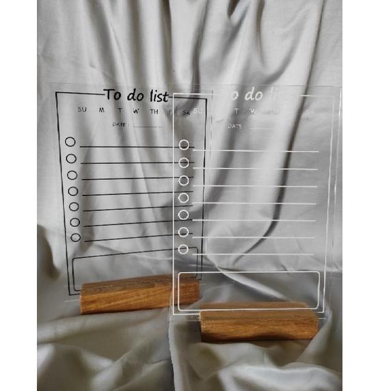 

(M3S7) acrylic planner a5 to do list akrilik planner acrylic weekly monthly acrylic aesthetic akrilik desain akrilik estetik Acrylic Planner A3 A4 A5 Monthly Weekly To do list Korean aesthetic cute ins //Stock@banyak