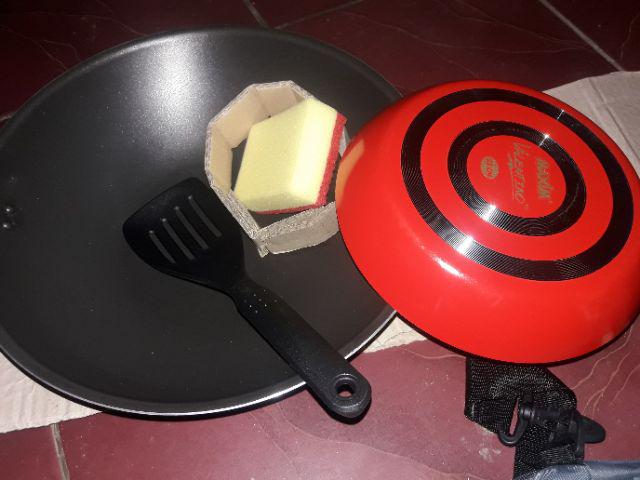 Wajan Maxim Valentino Set Wok Frypan