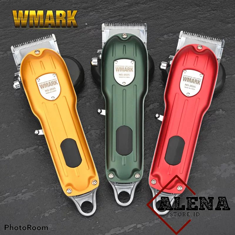 wmark ng-2025b hair clipper profesional full metal masin cukur rambut wmark 2025b / wmark 103
