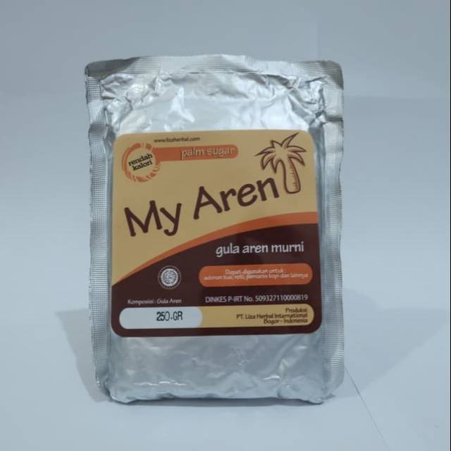 

[250 GRAM]MY AREN GULA AREN MURNI ORIGINAL LHI / NATURAL DIET SUGAR / AREN DIET ALAMI