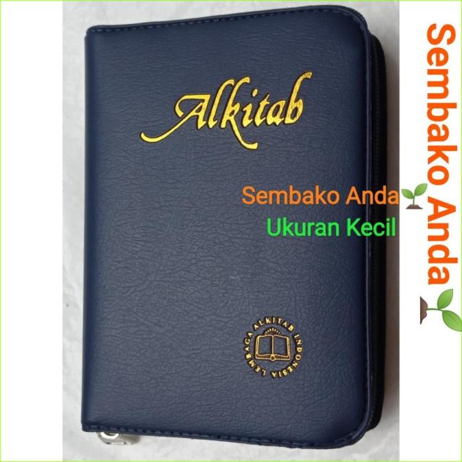 

Alkitab LAI Kristen Ukuran kecil / Anak. Resleting. TB 034 TI NS. Star Seller Termurah