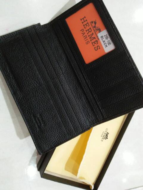 Premium Dompet lipat panjang kulit asli