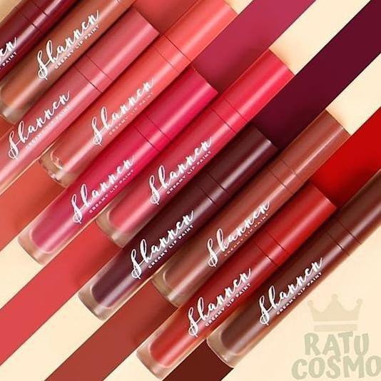✧ Promo lipstik Shannen creamy lip paint ORI harga Grossir ✤