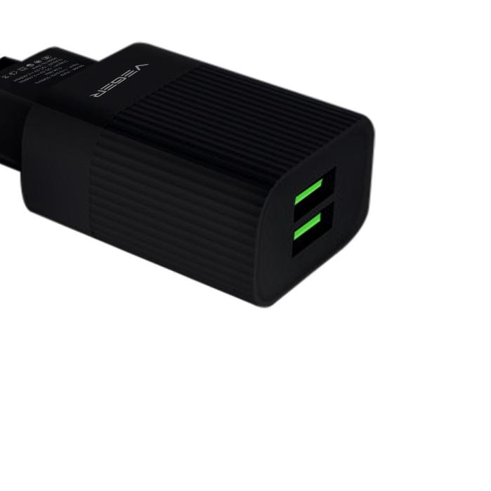 ➾ VEGER Wall Charger VG02 2 Ports USB Output 2.4A ➭