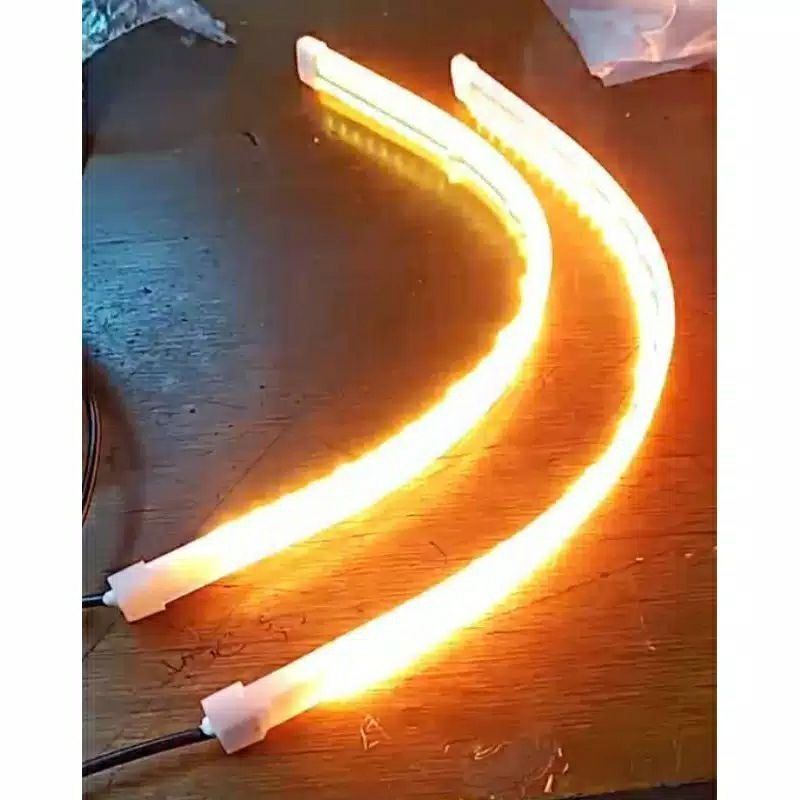 COD✔Lampu Alis Led Slim + Sein sen Ranning / Running Vario 150 125 Nmax New Aerox Pcx Beat Ninja Lex