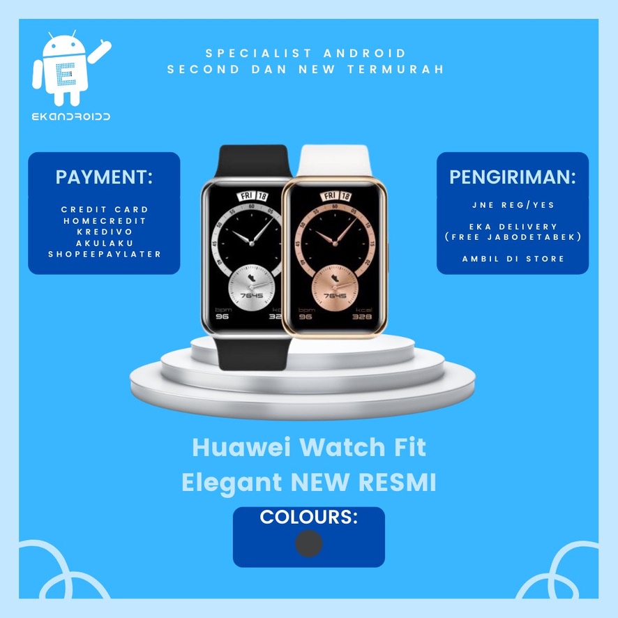 HUAWEI WATCH FIT ELEGANT NEW RESMI