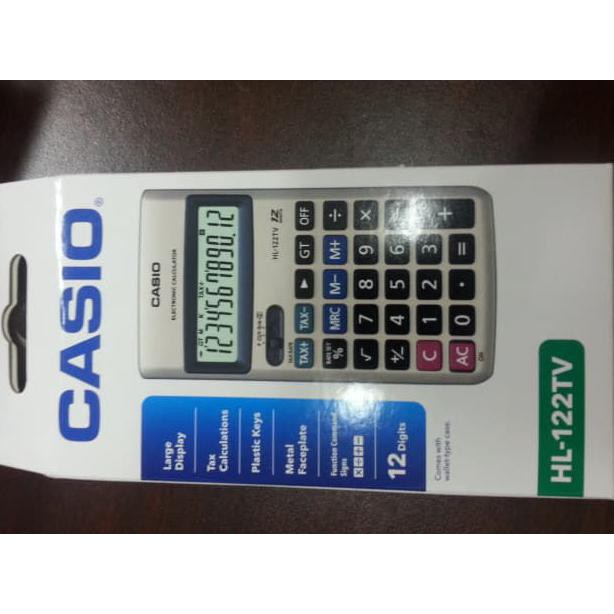 

KALKULATOR CASIO HL122TV ORI MURAH TERLARIS
