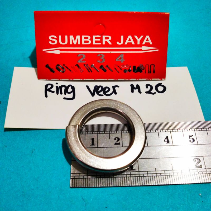 Ring per M20 stainlees/ pir / peer / pegas TERMURAH