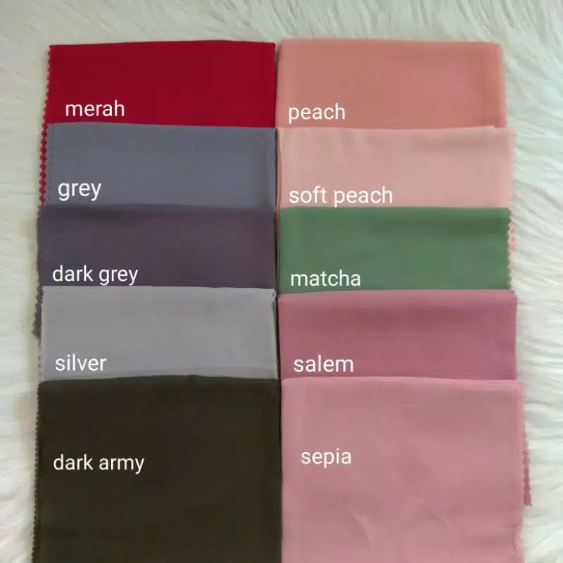 Bisa COD Segiempat Cornskin Azara lasercut / corn skin square / jilbab segiempat cornskin-2